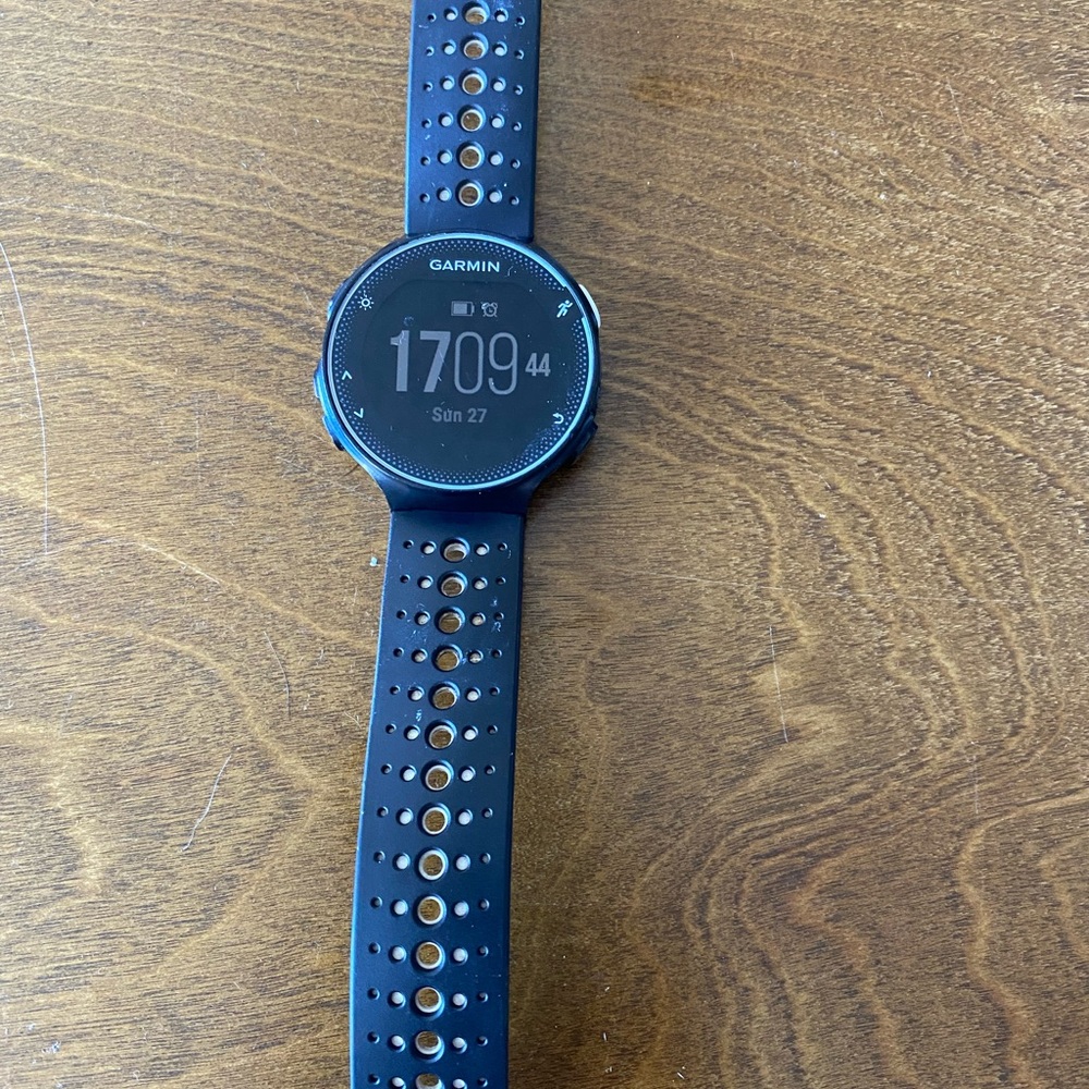 Garmin Black and Gray Smartwatch